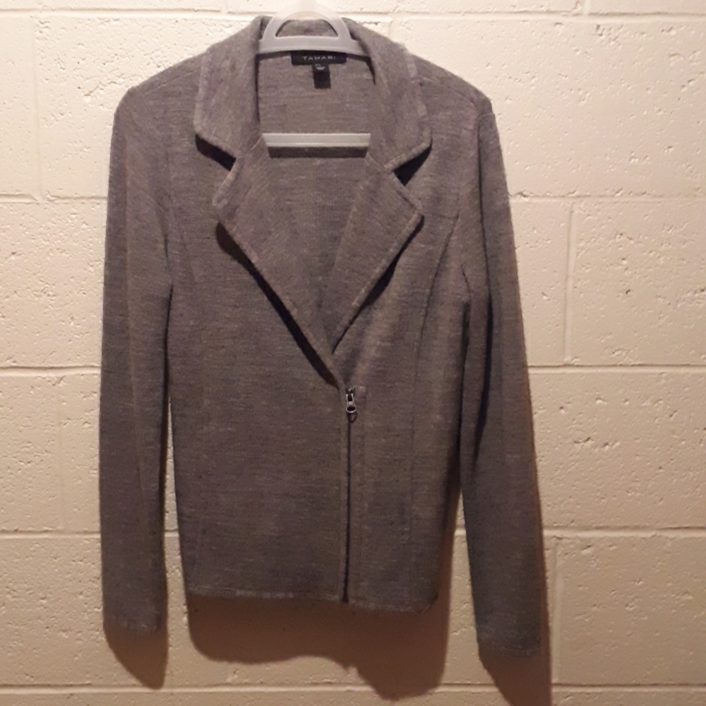 Soft Grey Jacket (sweater-like)